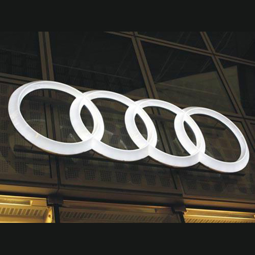 黑白板吸塑發光字