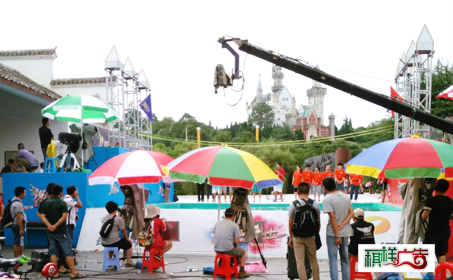 湖南經視湖南經視繩斗士比賽現場