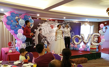 氣球婚禮特色布場 氣球婚禮特色布場