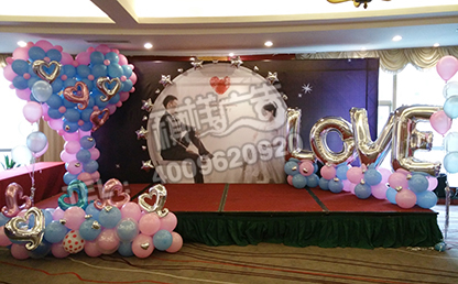 氣球婚禮特色布場 氣球婚禮特色布場