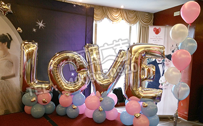 氣球婚禮特色布場 氣球婚禮特色布場