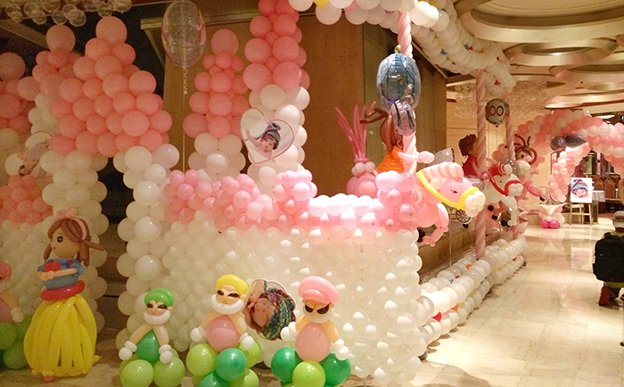 長沙寶寶宴席特色主題布置 長沙寶寶宴席特色主題布置