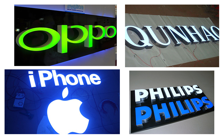 長沙樹脂發光字制作效果圖