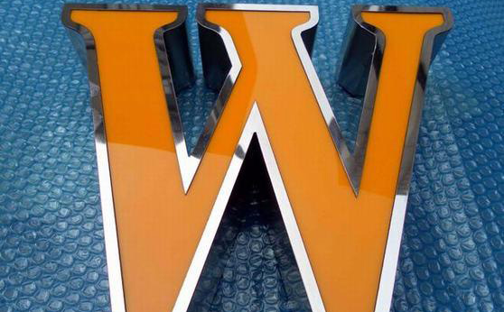 不銹鋼精工發光字制作 不銹鋼精工發光字制作