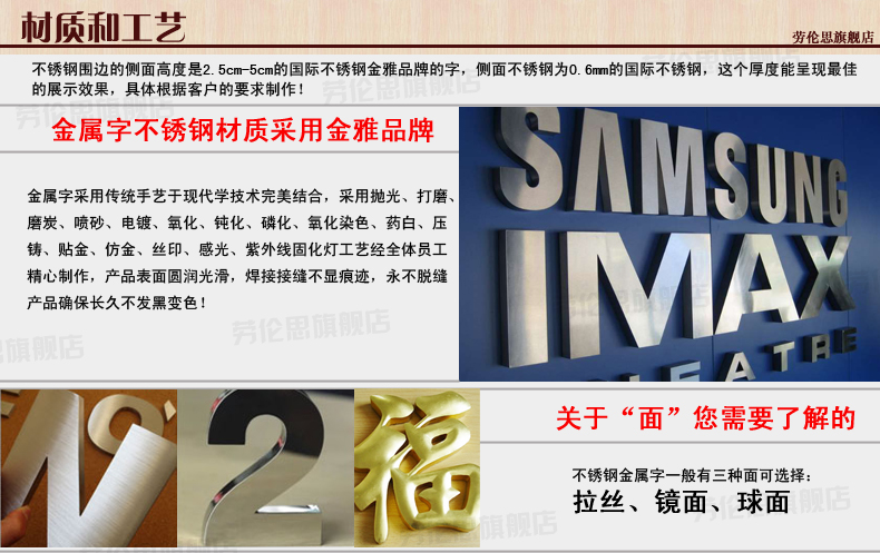 金屬不銹鋼字 金屬不銹鋼字